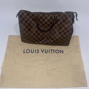 Louis Vuitton Handbag Speedy 30 Damier Ebene